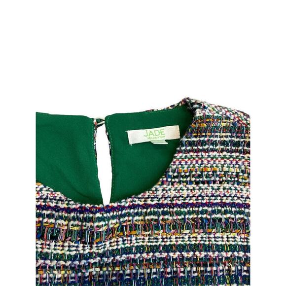 XS Jade Melody Tam Tweed Skirted Blouse - Picture 3 of 3